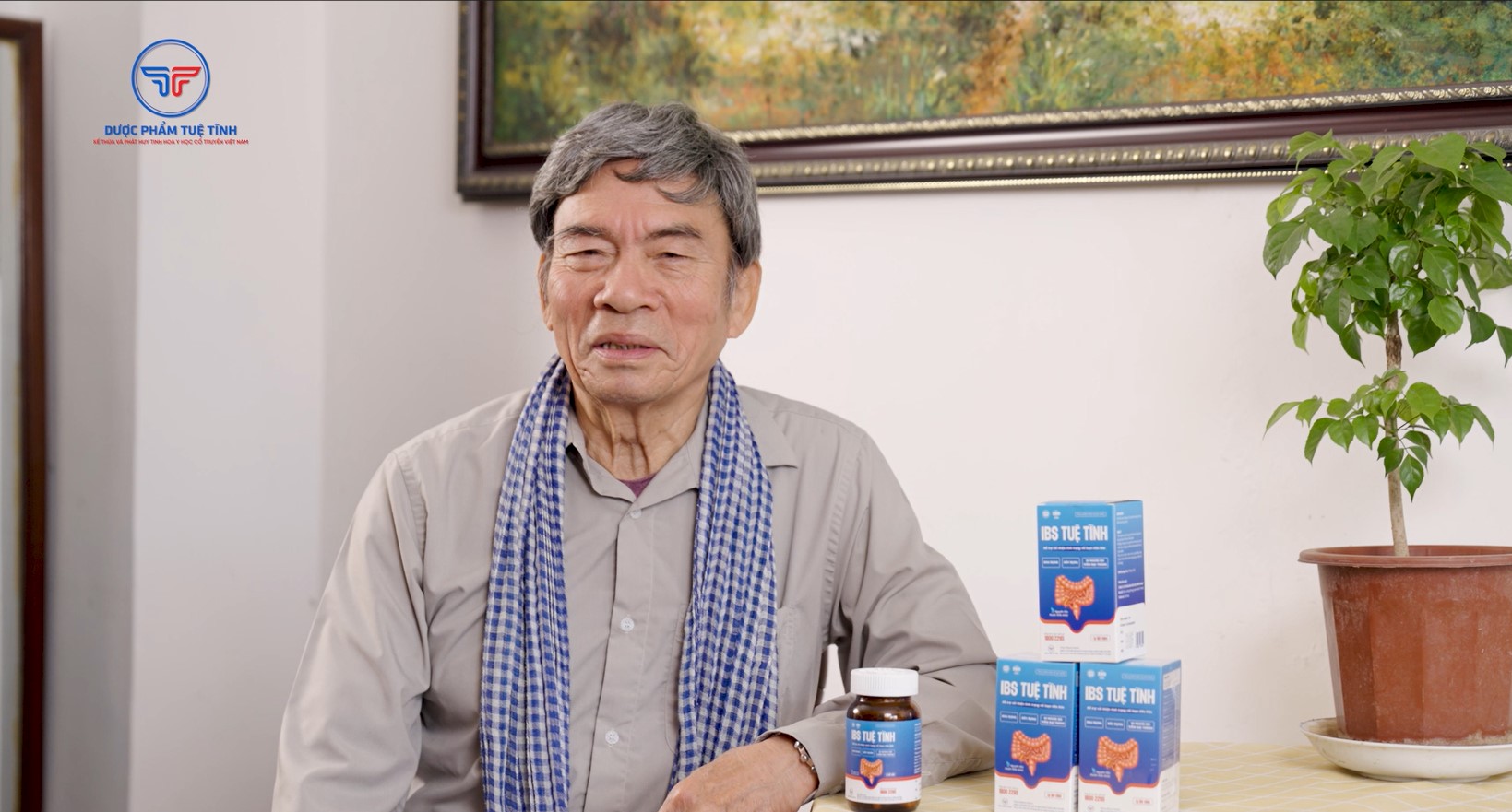 Tình trạng sức khỏe của khách hàng Huỳnh Dân sau khi dùng IBS Tuệ Tĩnh