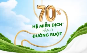 FTT_70% hệ miễn dịch nằm ở đường ruột