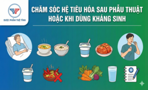 FTT_Chăm sóc hệ tiêu hóa sau phẫu thuật hoặc khi dùng kháng sinh