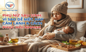FTT_Phụ nữ sau sinh – vì sao dễ mệt, hay cảm lạnh, và cách phục hồi thể lực nhanh